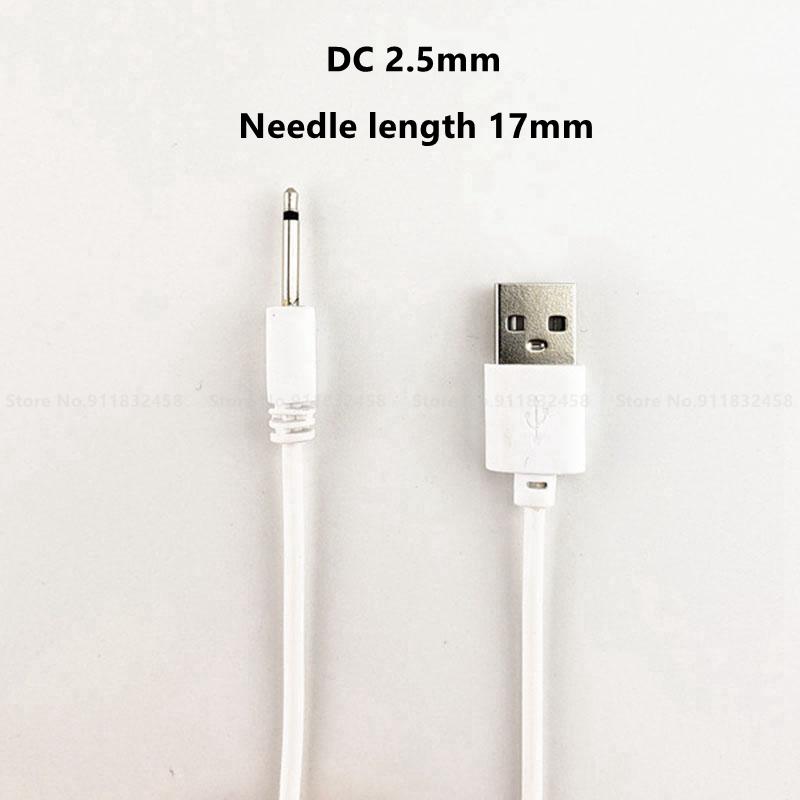 DC 2.5mm Cable for Vibrator USB Rechargeable Power Supply Charger Adult Sex Toys for Women Men Accessories Charging