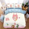Game Mini World Duvet Cover Pillowcase Bedding Set Adult Boy Girl Bedroom Decoration Children Single Double Large Size