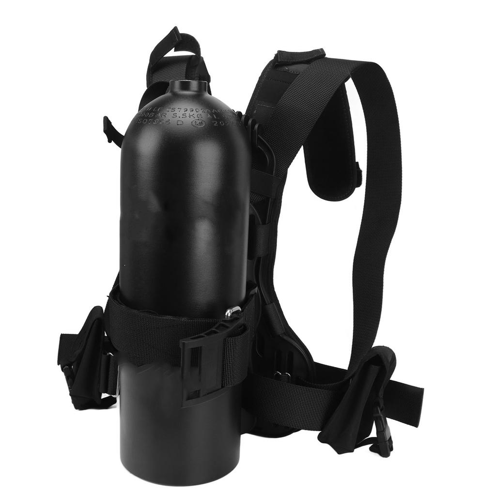 Scuba Tank Backpack Adjustable Diving Equipment Scuba Tank Holder Backpack for Diving Swimming Underwater Operations
