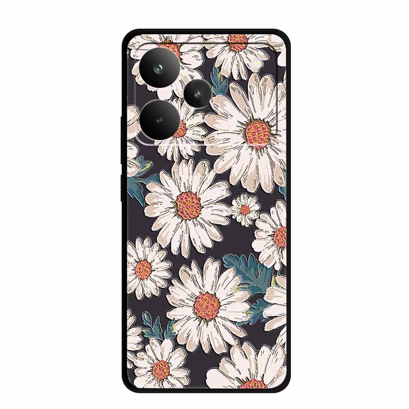 3D Hoesje Voor Realme P4 Pro 5G Telefoonhoesje P4Pro Coque Reliëf Bloemen Siliconen Zachte Achterkant Voor Realme P4 Pro Hoesje P 4 Pro