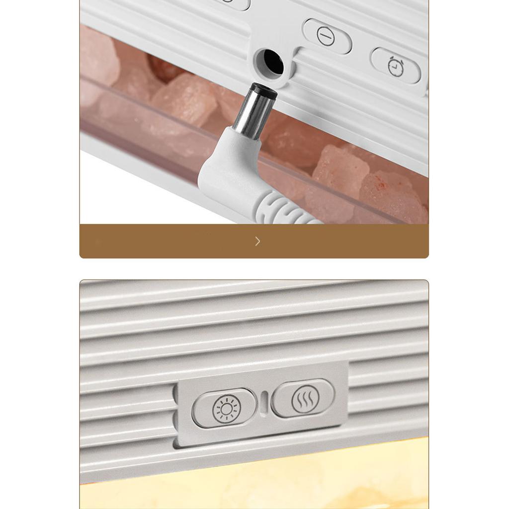 Rock flame aromatherapy machine humidifier home desktop humidifier simulation flame rock humidifier