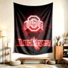 Ohio State Buckeyes (5) Tapestry Suitable For Decorating Homes Dorms And Bedrooms Soft To The Touch And A Perfect Gift For Friends And Family