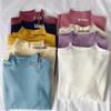 Women's 2024 New Style Semi-High Neck Knitted Sweater - Long-Sleeved Base Layer or Outerwear, Soft and Cozy.