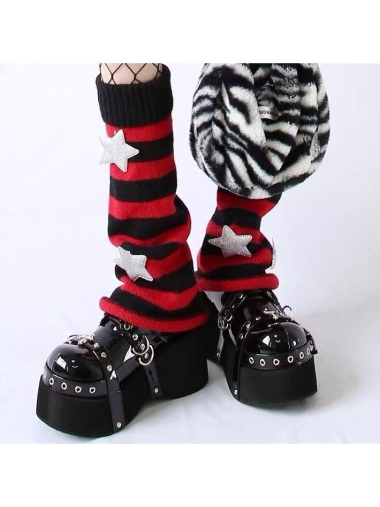 Fashion 7.5cm Thick Sole, A Cultural Hot Girl Punk Style Lolita Big Toe Shoe, New Summer 2025 Style