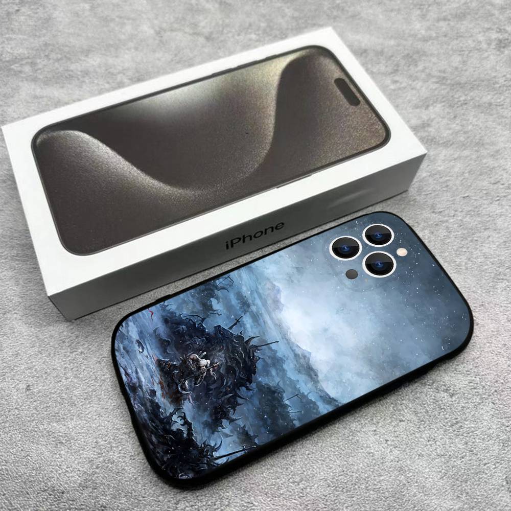 Game D-Diablo IV Phone Case For iPhone 17,16,15,14,13,12,Pro,Max,Plus,E,SE4,Air,Mini Black Soft Box