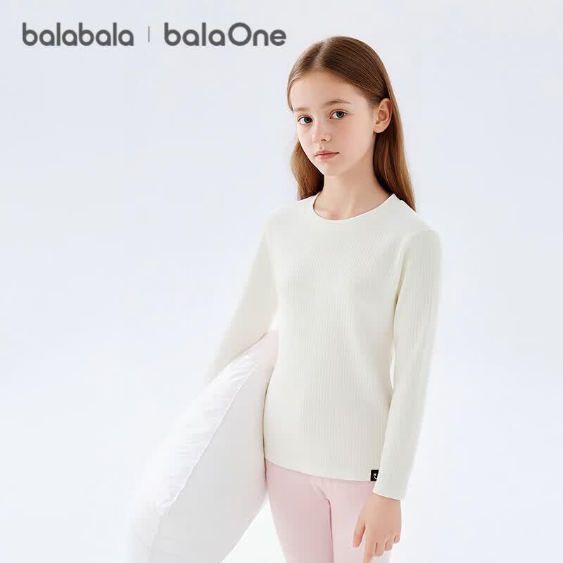 Balabala Kids' Unisex Striped Long-Sleeve T-Shirt