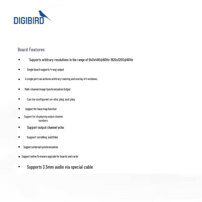 DIGIBIRD Video Wall Controller (CN Version)