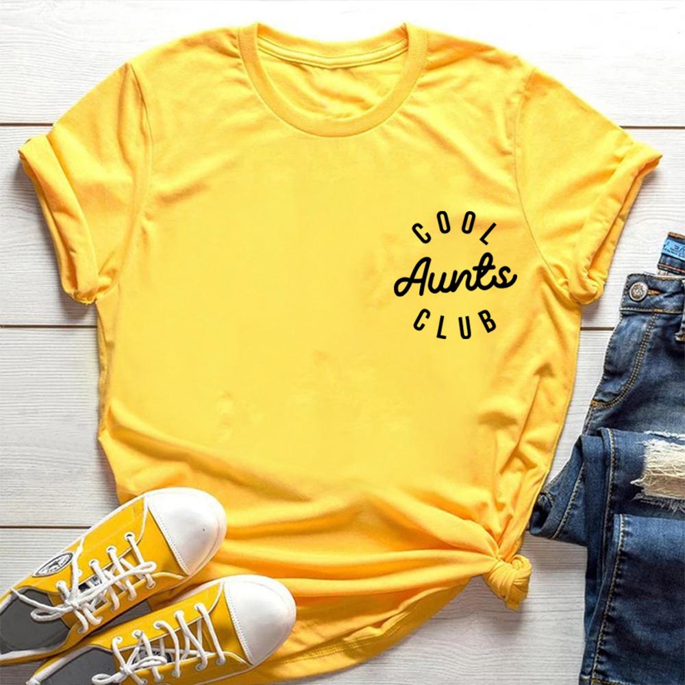 Cool Aunts Club T Shirt New Aunts Tshirt Favorite Aunt Shirt Tees Cool Aunt Gift From Niece Funny Cool Aunt Graphic T Shirts
