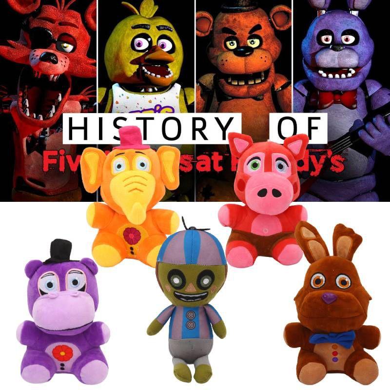 Five Nights At Freddy's 7.87in Plush Toy Rabbit Elephant Pig Soft Cute Cartoon Gift