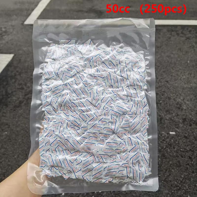 200/250/300 Pcs Food Grade Oxygen Absorbers Non-Toxic Long Term Storage Packets for Sealed Bags Jars Dry Food Pantry Use
