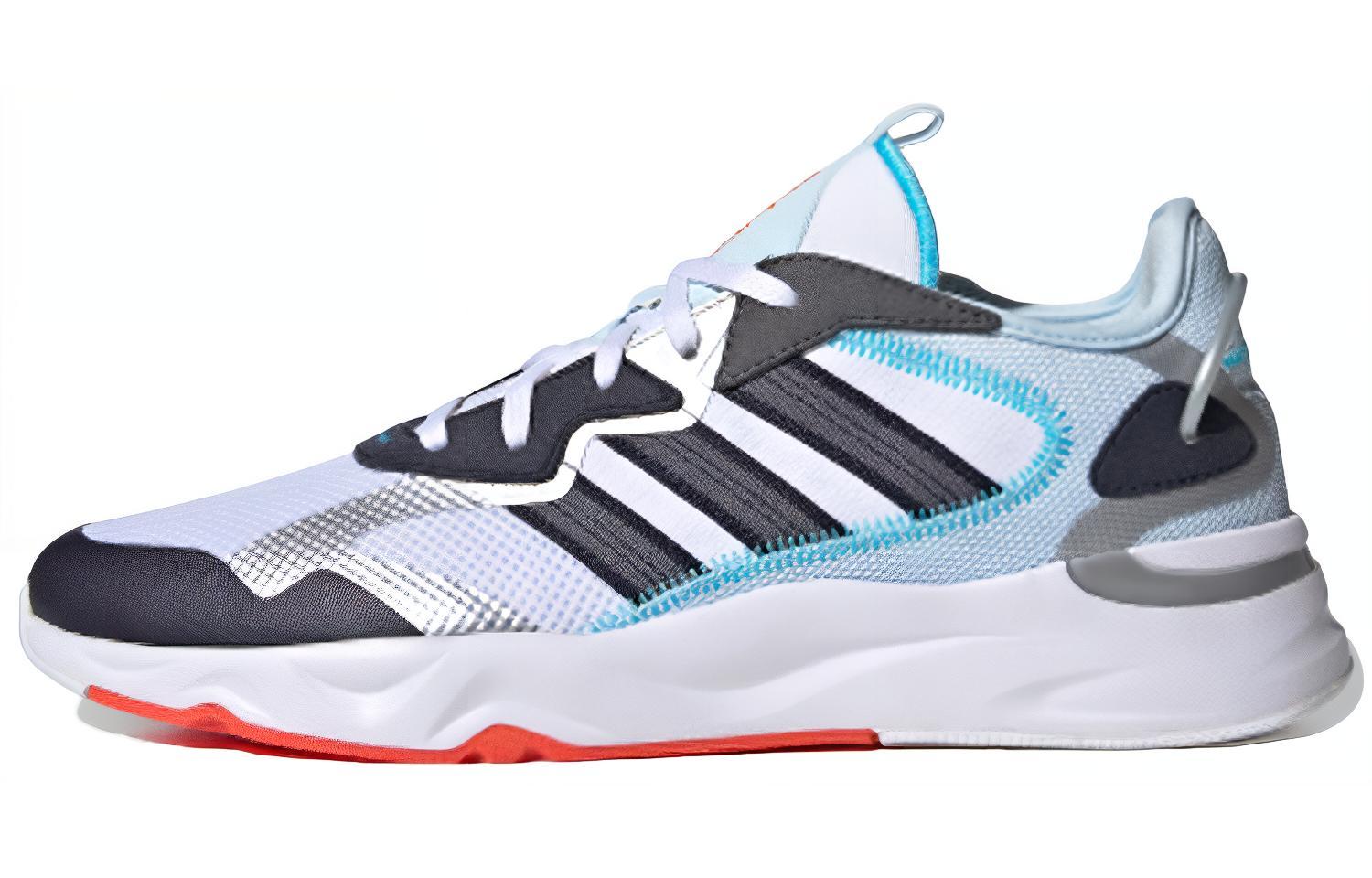 Adidas Neo Sports Casual Shoes  White Blue Black  Women s FW7194 44