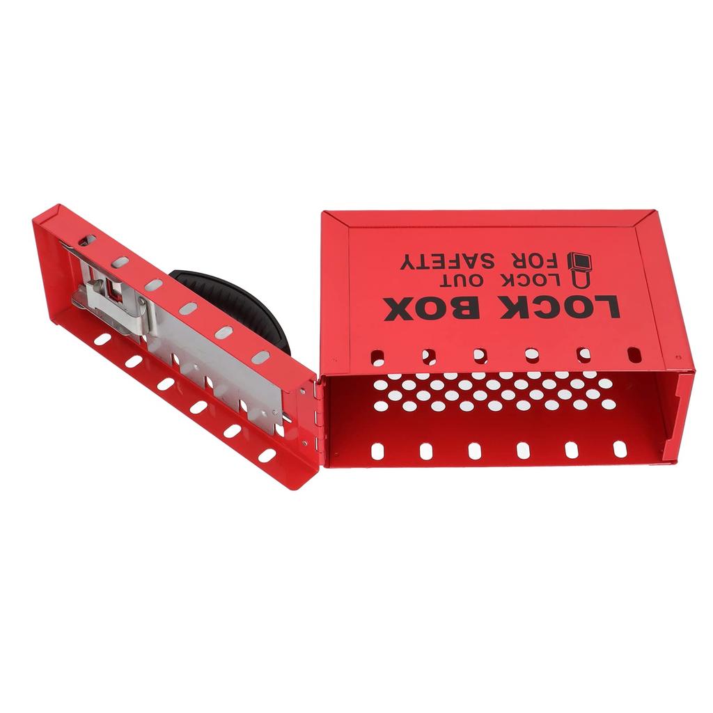 Lockout Tagout Låsestasjon Låsadministrasjon Hengelåsstasjon Boks Kan Låse 12 Arbeidere Samtidig