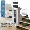 Adjustable Height Umbrella Rack No-Drill Entryway Umbrella Stand Umbrella Storage  Home Use