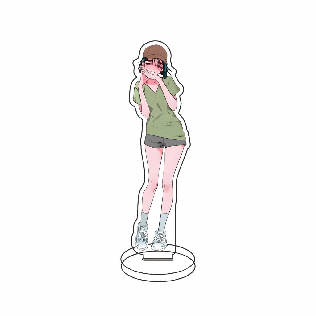 Anime ALIEN STAGE Keychains Pendant Car Key Chain Acrylic Stand MIZI SUA TILL IVAN HYUNA LUKA Fans Gifts Cosplay Accessories