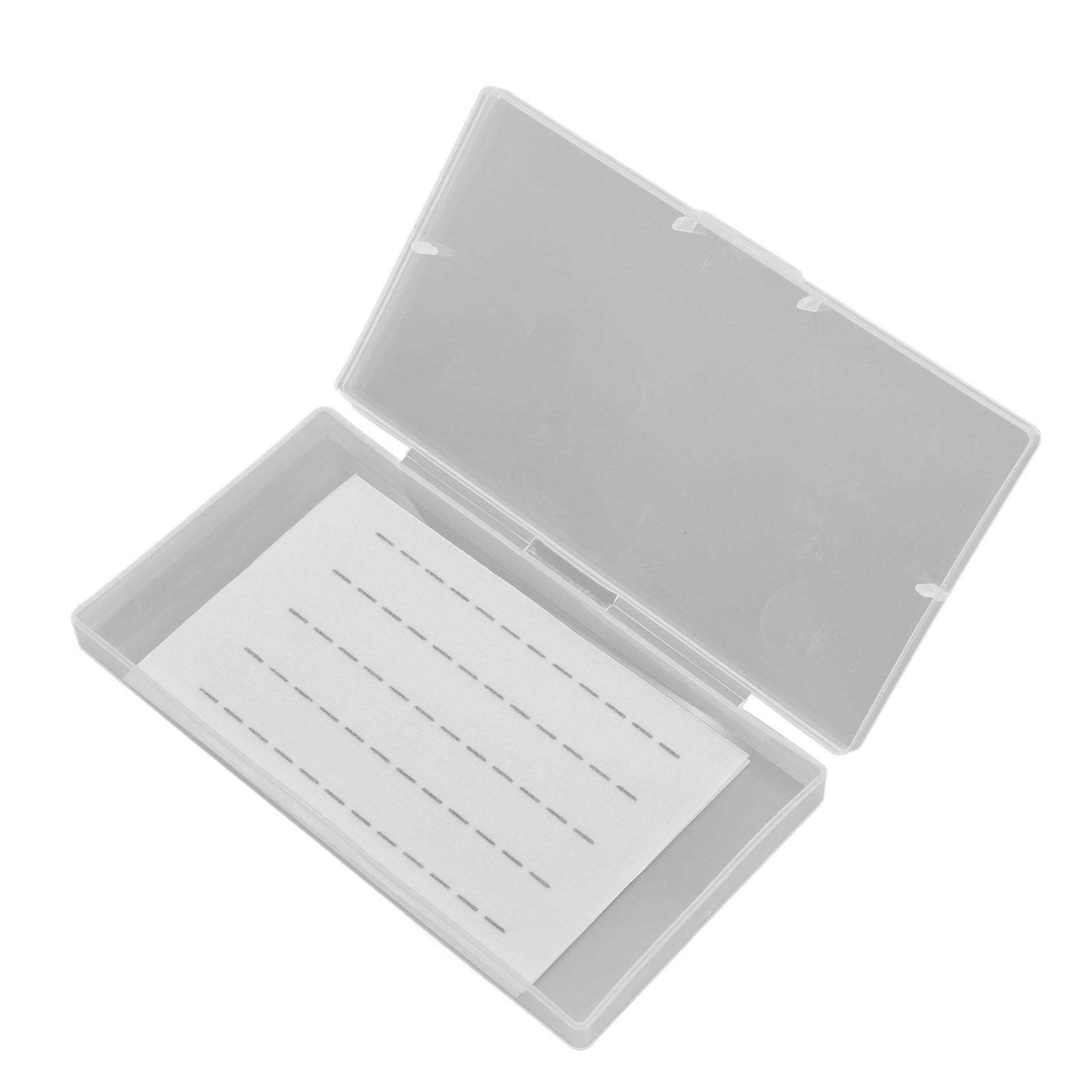 180pcs Self Adhesive Lash Strips Waterproof Sweatproof False Eyelash Adhesive Strips For 5‑6mm Segmental False Eyelashes