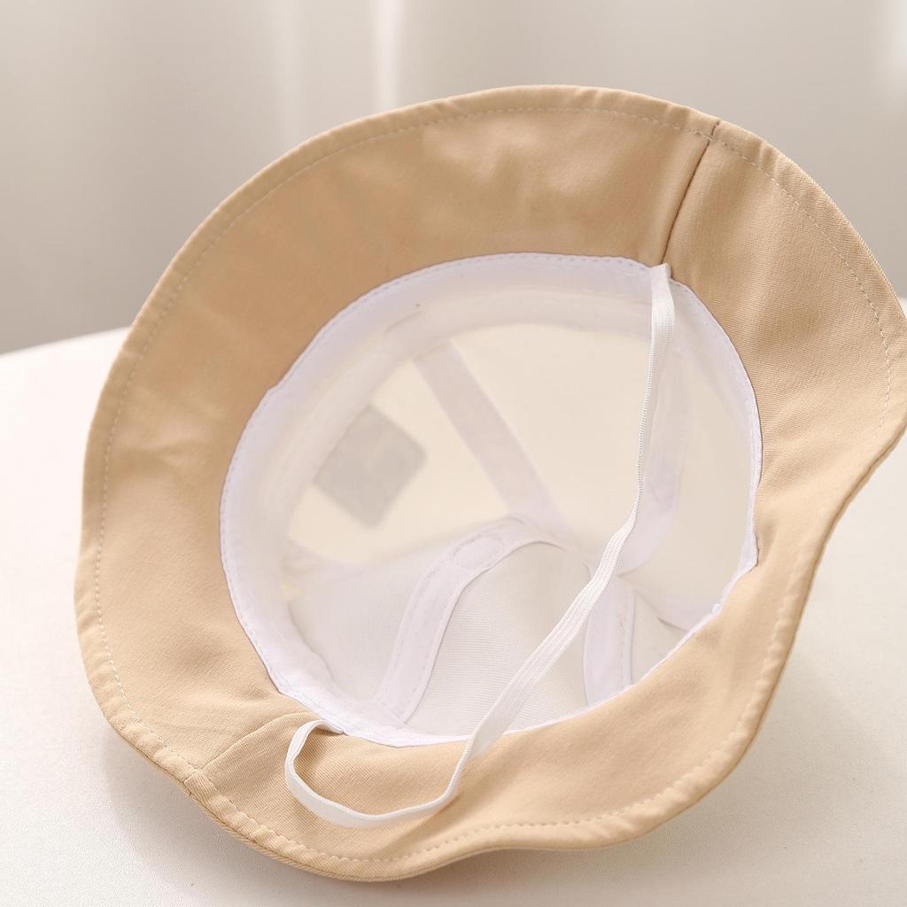 Adorable Bear Baby Sun Hat, Spring-Autumn Style for Newborns & Toddlers