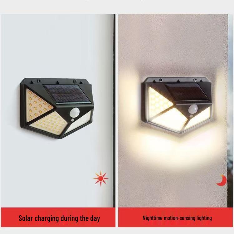Solar Sensor Light: Automatic Dusk Activation for Outdoor Courtyard and Indoor Use