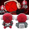 New Anime Killdroid Plush Toy Cute 22cm Game Killdroid Red Robot Collect Merchandise Stuffed Doll Toy For Kid Birthday Gifts