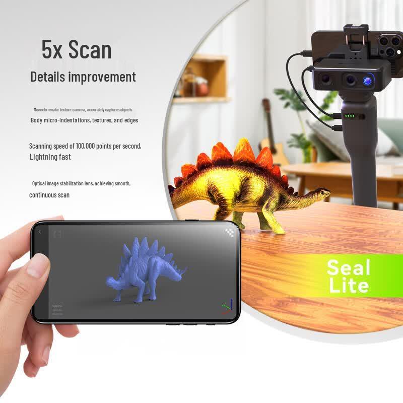 Jimu Yida Seal Lite High-Precision Handheld 3D Scanner