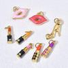 European & American Trendy Stainless Steel High Heel & Lip Shape Charms Necklace Bracelet Jewelry