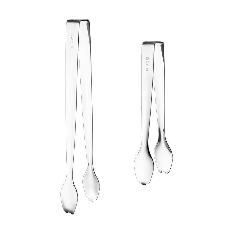 Stainless Steel Standable Ice Tongs (3-Pack)