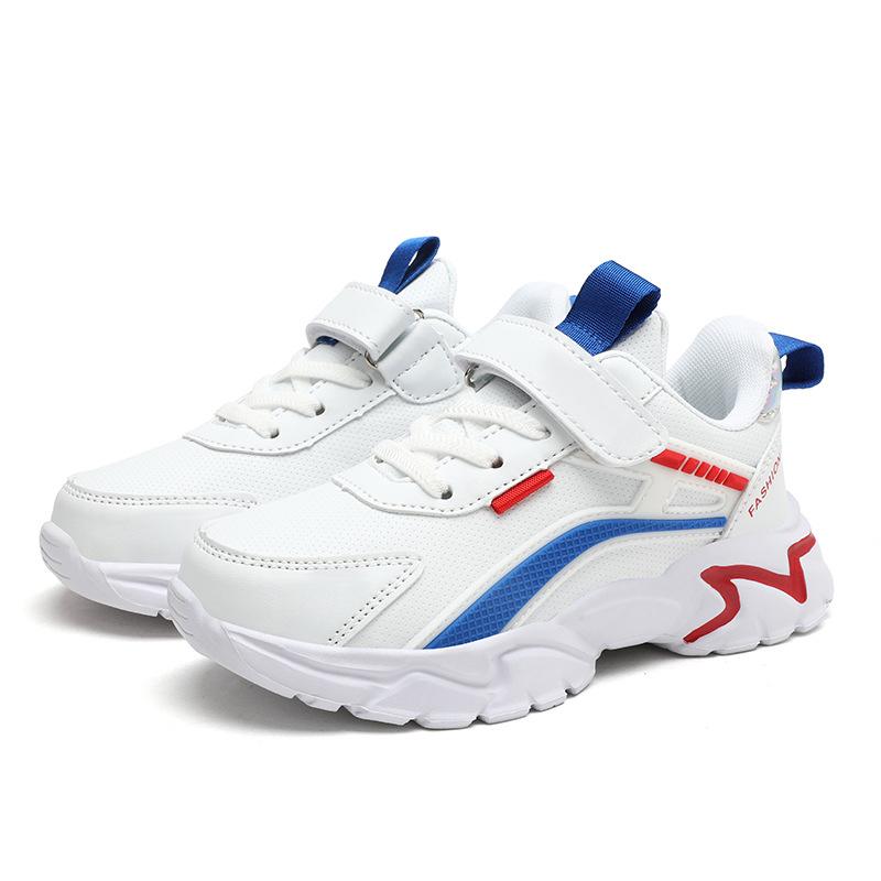 Comfortable Korean version of fashion girls white shoes running shoes breathable sports shoes casual shoes mesh boys