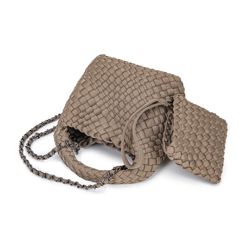 2025 new women's Woven bag