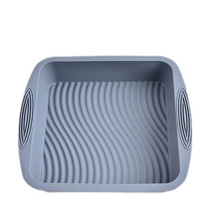BEPAN 1PC Household Baking Cake Square Silicone Baking Pan Mousse Silicone Cake Pan Bread Mould Kitchen Baking Tools