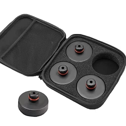 

Комплект из 4 подъемных площадок для домкрата, универсальные подъемные площадки для домкрата Tesla Model 3 для автомобилей Tesla с кейсом для хранения, аксессуары