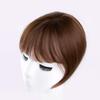 Top Volume Bangs Crown Wig (orange Brown) Thinning Cover