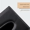 NHZHIW Square Leather Tissue Box