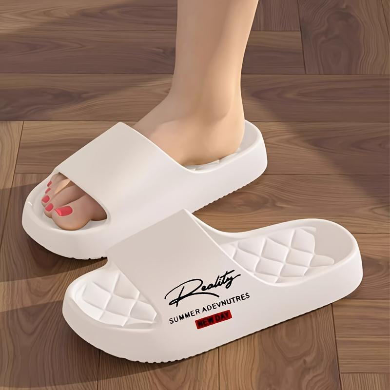 EVA Comfortable And Lightweight Slippers, Home And Outdoor Slippers, Men'S And Women'S Couple Two-Color, Easy Bathroom Slippers