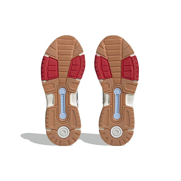 Adidas Originals Retropy F90 Non-Slip Wear-Resistant Low-Top Sports Casual Shoes Unisex Sneakers Gray Red Blue HP6384