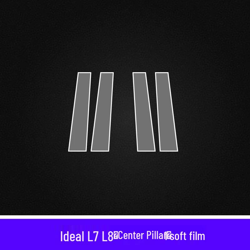 Applicable for Ideal L7/L8/L9: Interior Protection Film & Decorative Items—Console, Navigation, Gear Shift, Dashboard, Headlights