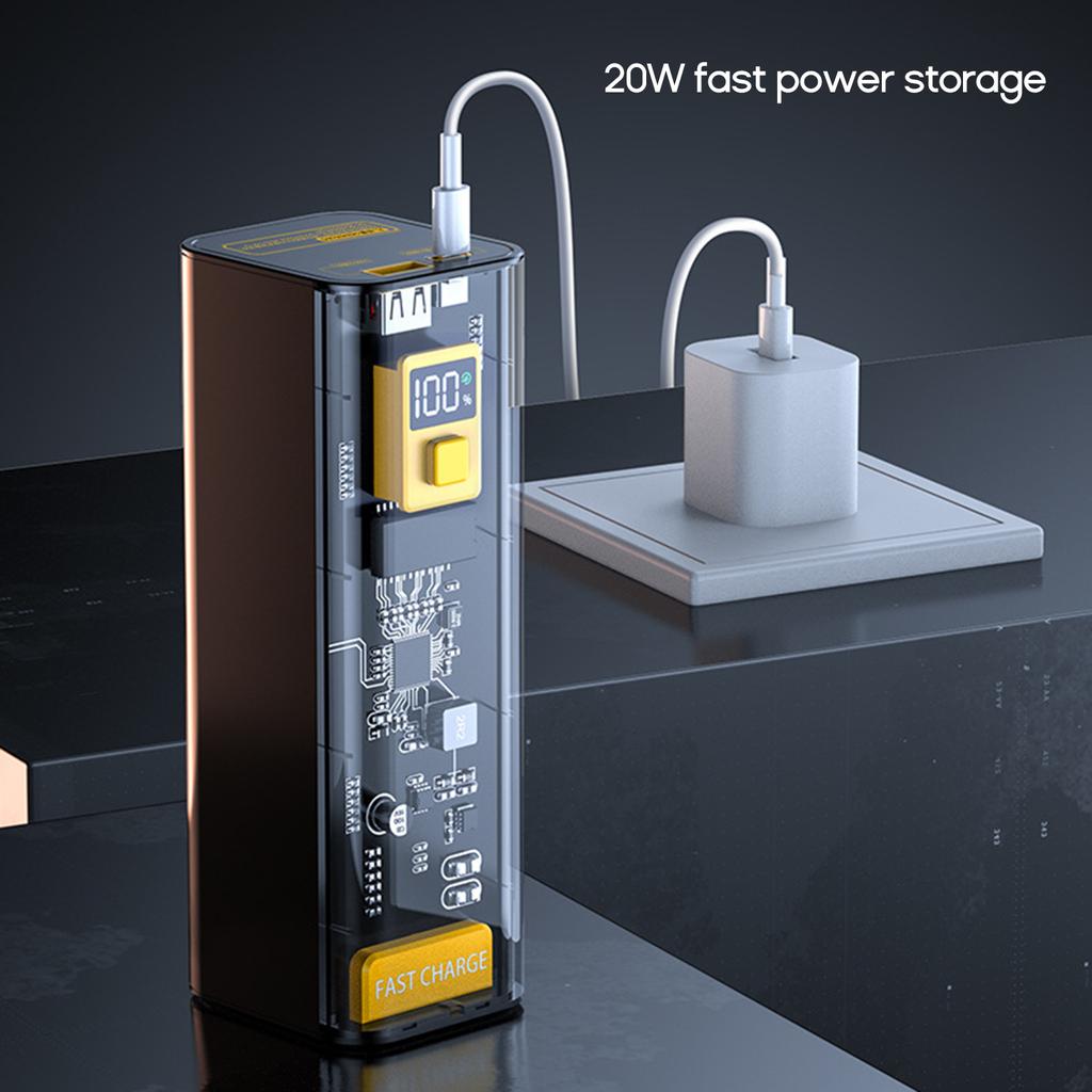 21700 Battery Storage Box Quick Charge DIY Power Bank Box Case 21700 Battery Holder Box Case for 8PCS 21700 Charger