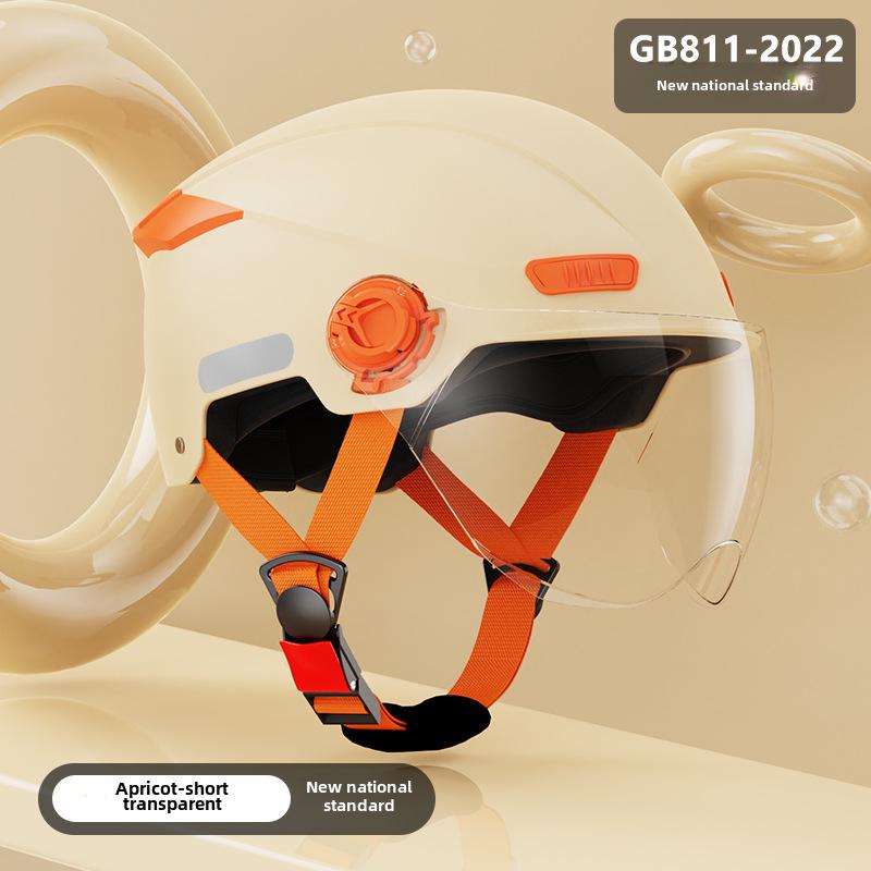 Universal Electric Vehicle Helmets for Men and Women - All-Season Safety for B-Type Battery Vehicles