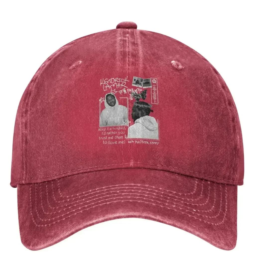 Kendrick Lamar Baseball Cap Pop Rapper Outdoor Sun Hot Sale Hip Hop Dad Hats Unisex Men Fashion Sunscreen Baseball Caps