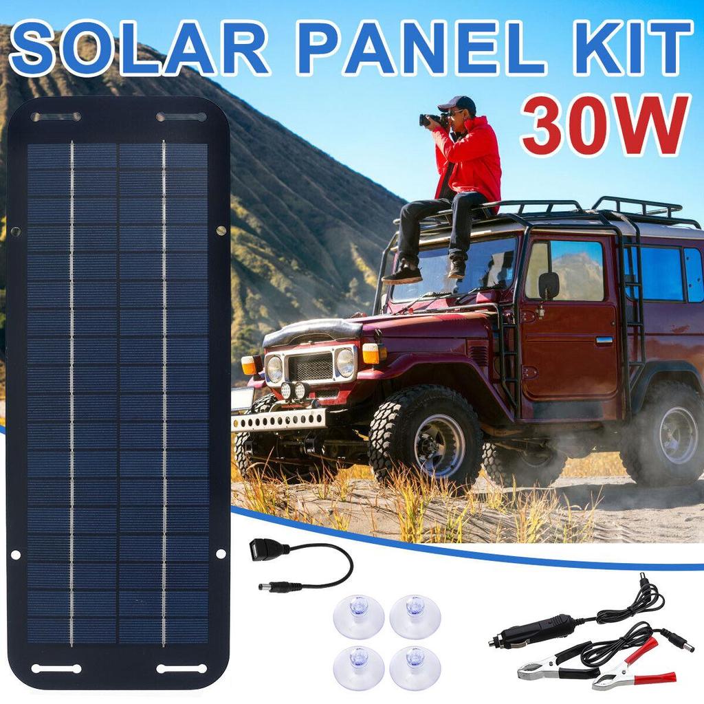 Exclusive 6W 5V Polycrystalline Solar Panel with USB-C Outdoor Charger