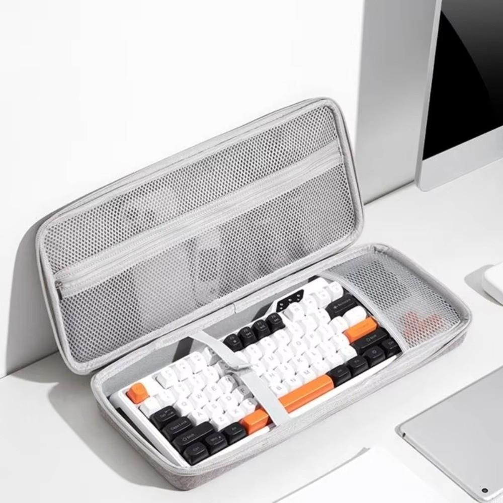 Hard Shell Mouse Organizer Case EVA Travel Protective Case Simple Keyboard Storage Bag
