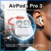 Ultimate Sound Experience AirPods Pro 3 Bluetooth Earbuds Built-in Noise Cancellation System IPX4 Daily Sweat Resistant Comfort Fit Wireless Earphones