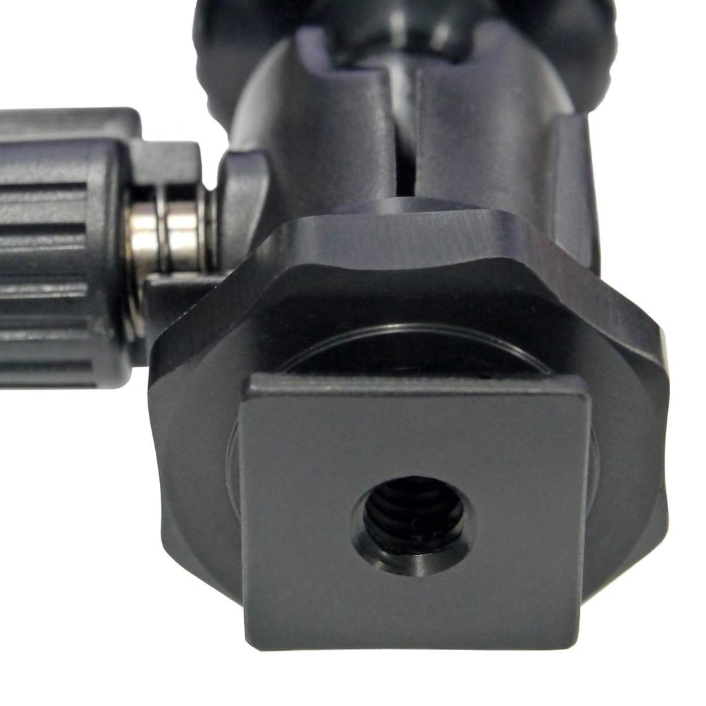 Velbon Blitzzubehör ACC Zubehörschuh kompatibel Freier Kopf Smartphone-Halter inklusive Aluminium 471956 QHD-21