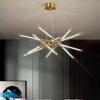 Modern Minimalist Living Room Pendant Lamp Creative Restaurant Bar Chandelier Luxury Bedroom Study Lights Combination Luminaire