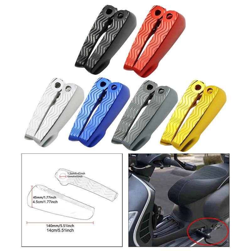 Rear Passenger Footrests Passenger Pedal Board for Vespa GTS150 GTS 250