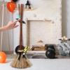 Halloween Floating Witch's Broom Spooky Sounds Haunted Dancing Broom DIY Magic Enchanter Sorceress Carnival Party Costume Props
