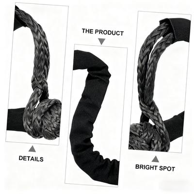 Off Road 17t Trailer Rope Knot Buckle Car Towing Shackle for Outdoor Use Lightweight & Sturdy for Trailers Lifting and Traction