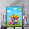 5D DIY Diamond Painting Decorations Winnie The Pooh and Friends Illustrations Diamond Embroidery Rhinestone Cross Stitch Set Crafts