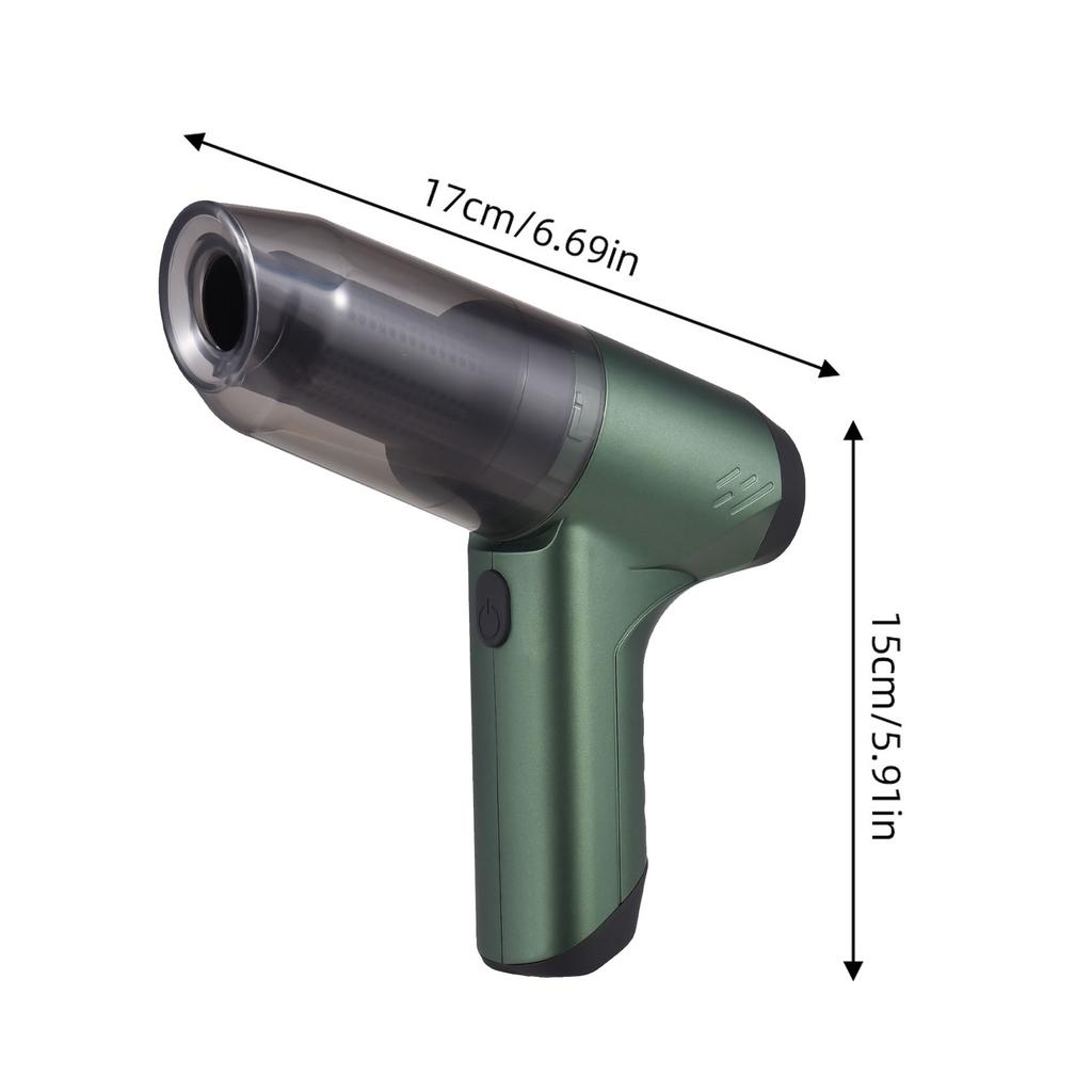 Handheld Vacuum Cordless 19000Pa Powerful Suction and Blowing 3 In 1 Dust Buster Air Blower and Hand Pump Vacuum