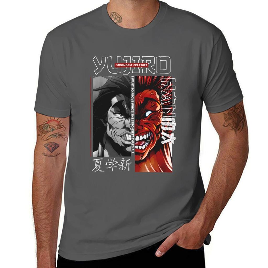 Yujiro Hanma The Strongest Creature Tshirt Casual Daily Outfit Tshirt