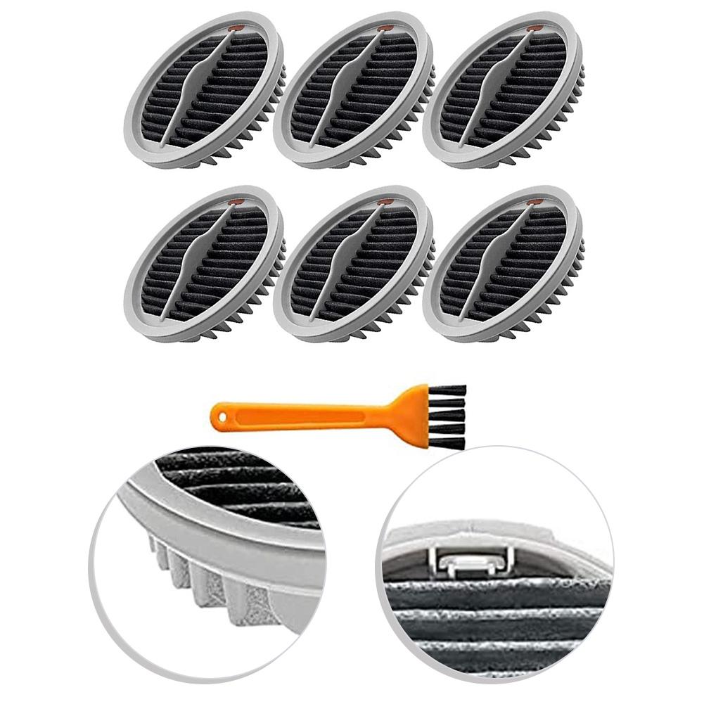Kit Filtro HEPA da 6 Pezzi per Aspirapolvere Roidmi X20-X30 F8 Storm Pro Parti di Ricambio Accessori Strumento per Pulizia Peli di Animali Domestici