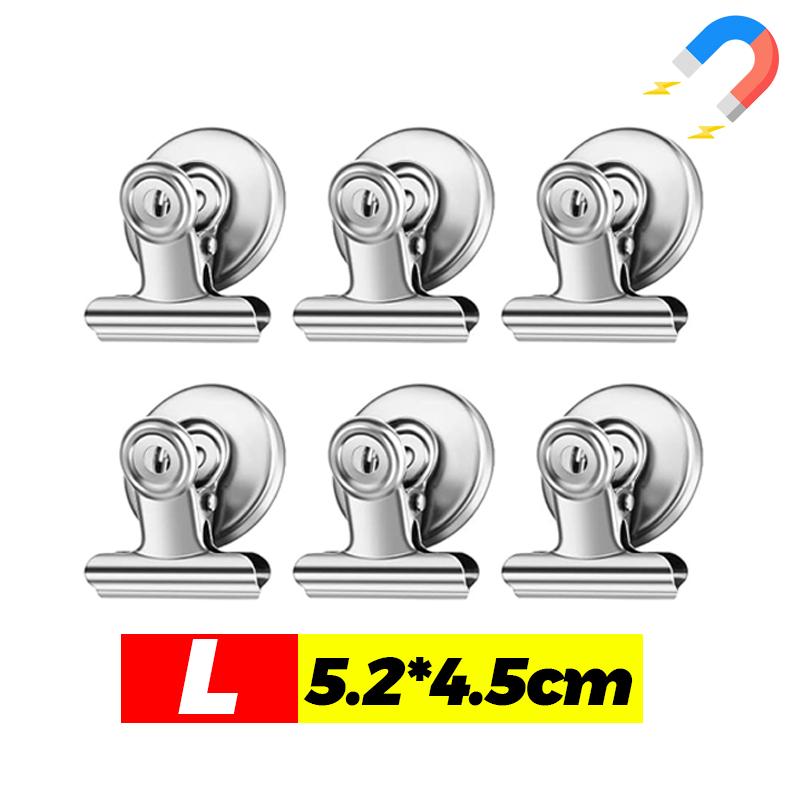 Magnet Clips Heavy Duty Sticky Pads Strong Refrigerator Magnetic Clips for Whiteboard Photo Office Locker Displays Magnets Clip